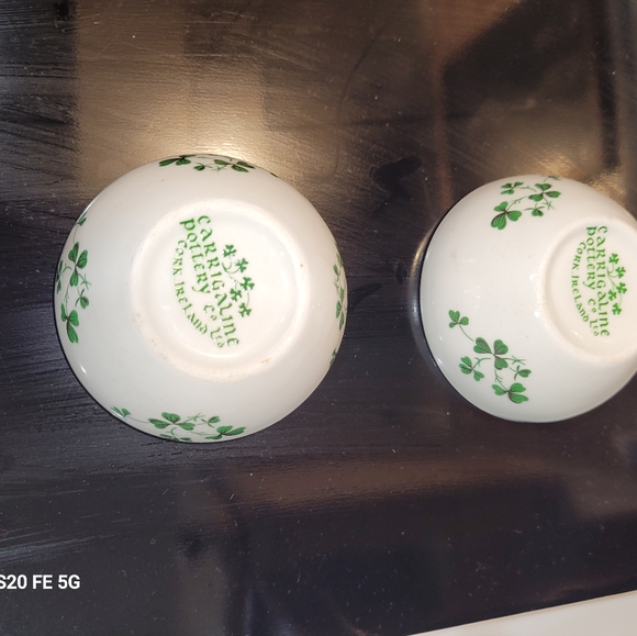 VINTAGE CARRIGALINE POTTERY SHAMROCK LOT - Picture 10 of 10